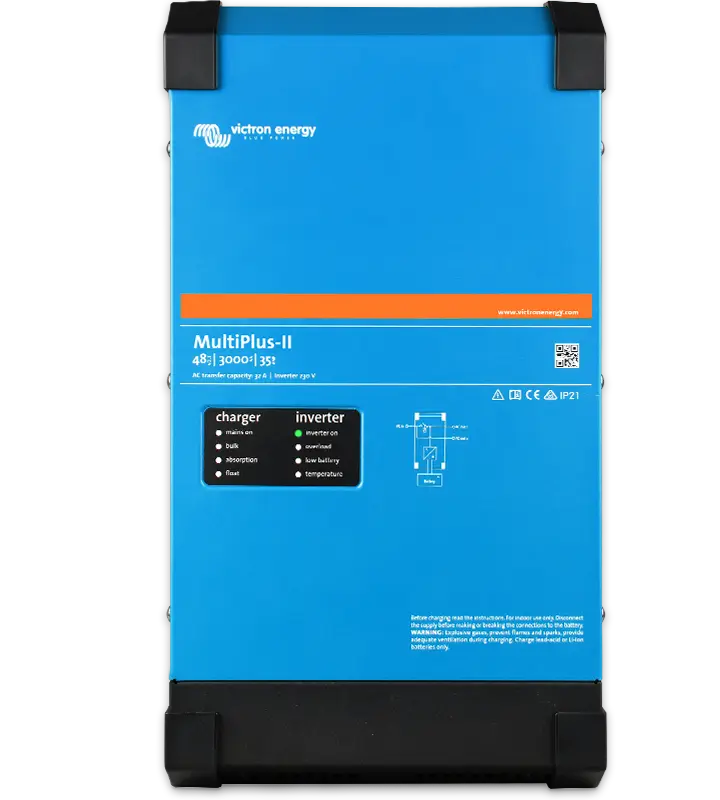 Měnič hybridní Victron Energy MultiPlus GX II 24V/ 3000VA/70A-32A